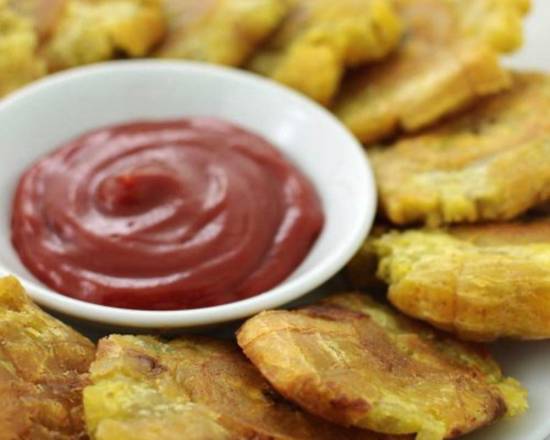 Fried Green Plantains (Tostones)