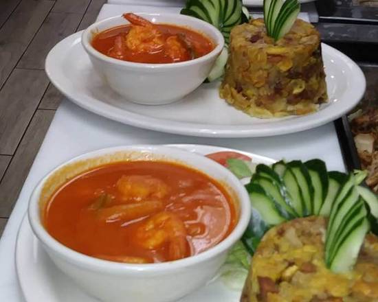 Shrimp Mofongo (Camarones)