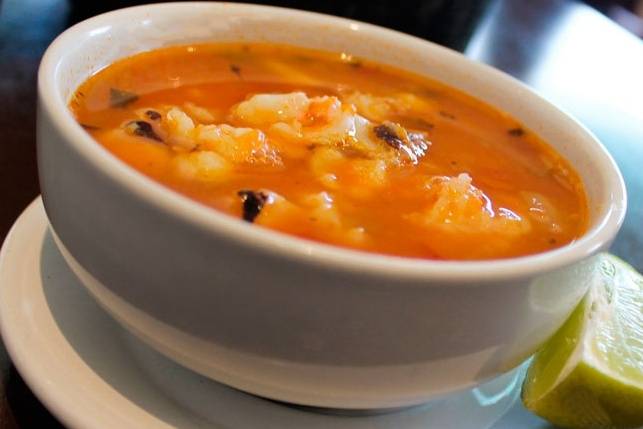 Shrimp Soup (Sopa de Camarones)