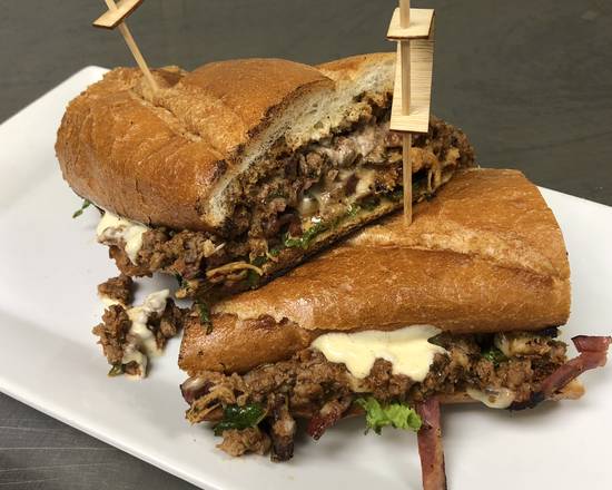 Special Tripleta Boricua Sandwich