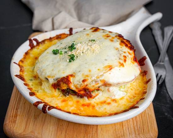 Patacon gratinado