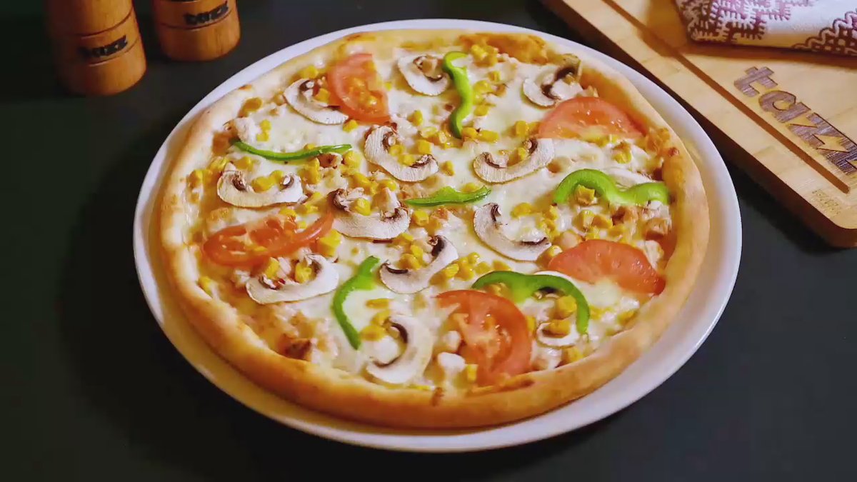 1+1  Pizza Pollo con tutti 30 cm