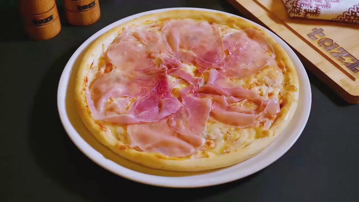 1+1  Pizza Prosciutto crudo e gorgonzola 45 cm