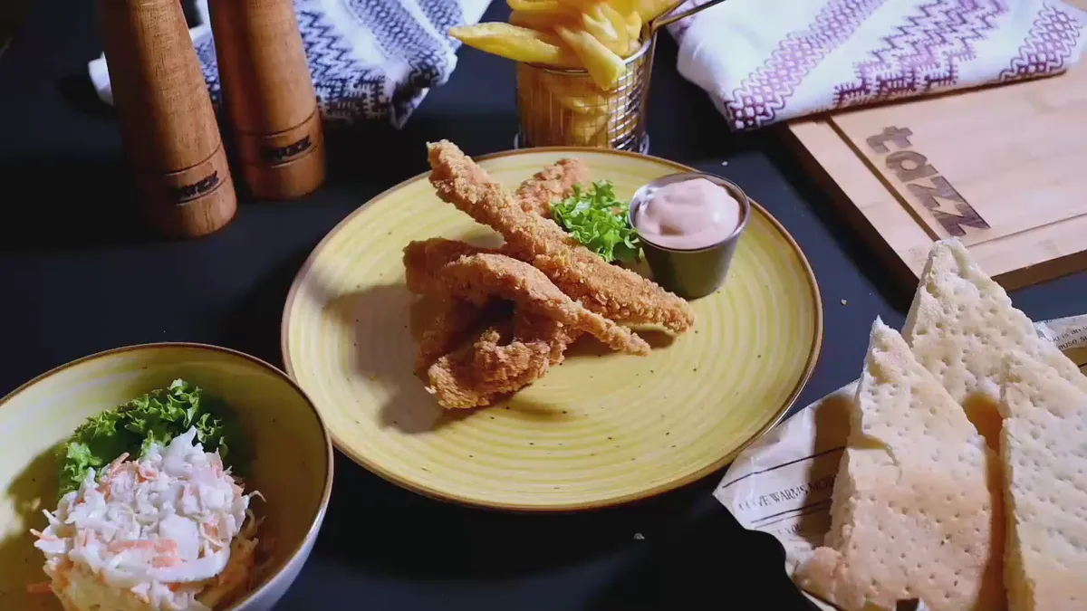 Meniu Crispy strips