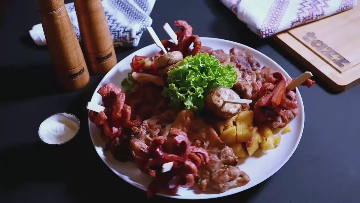 Platou grill