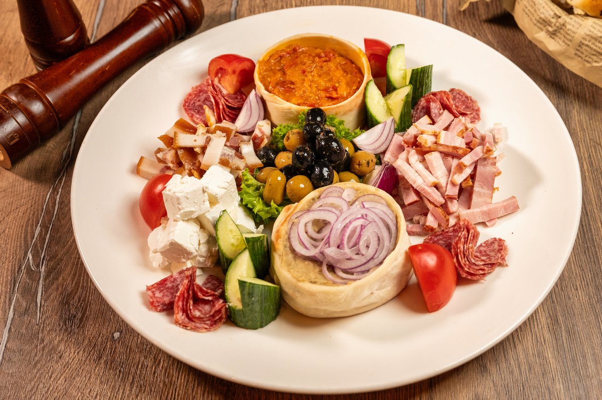 Platou rustic mare