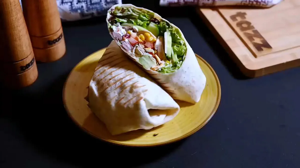 Wrap vegetarian