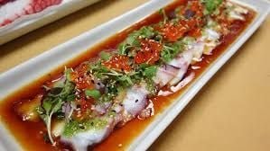 Octopus carpaccio