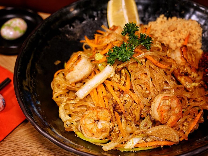 PAD THAI s hovězím masem