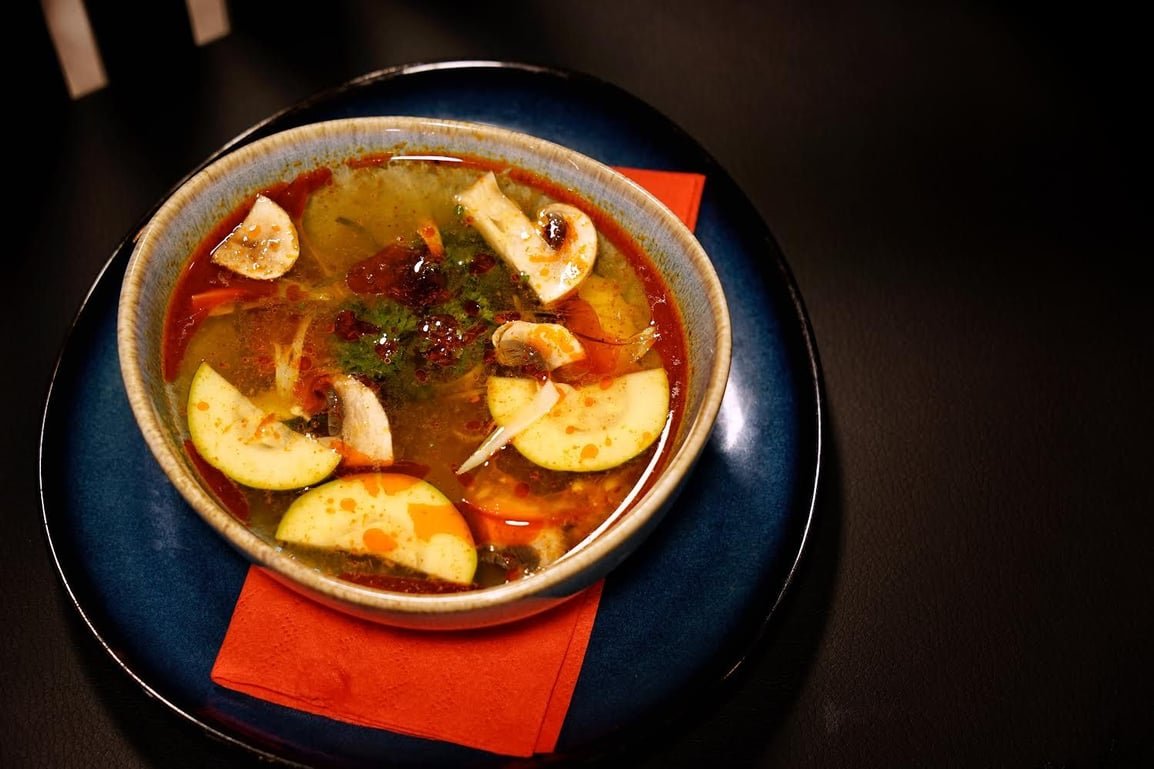 Tom yum - losos