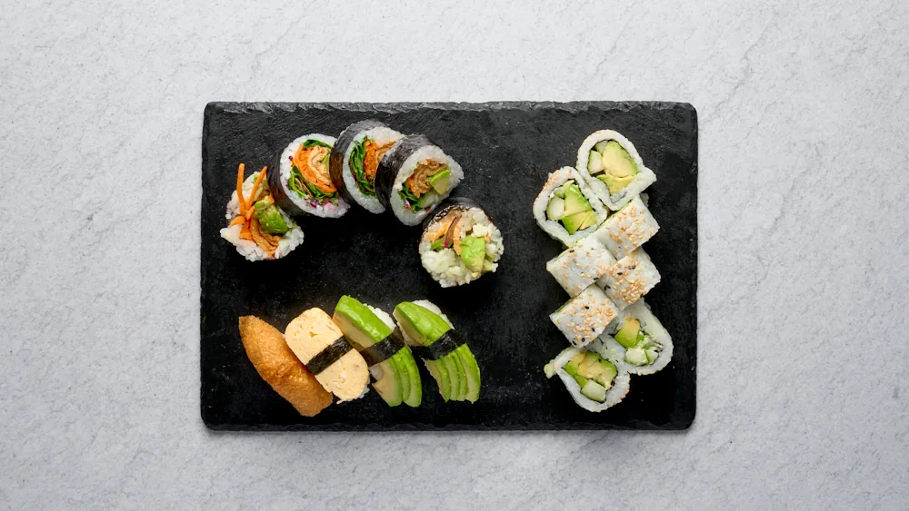 Veggie sushi meny mix 17 bitar