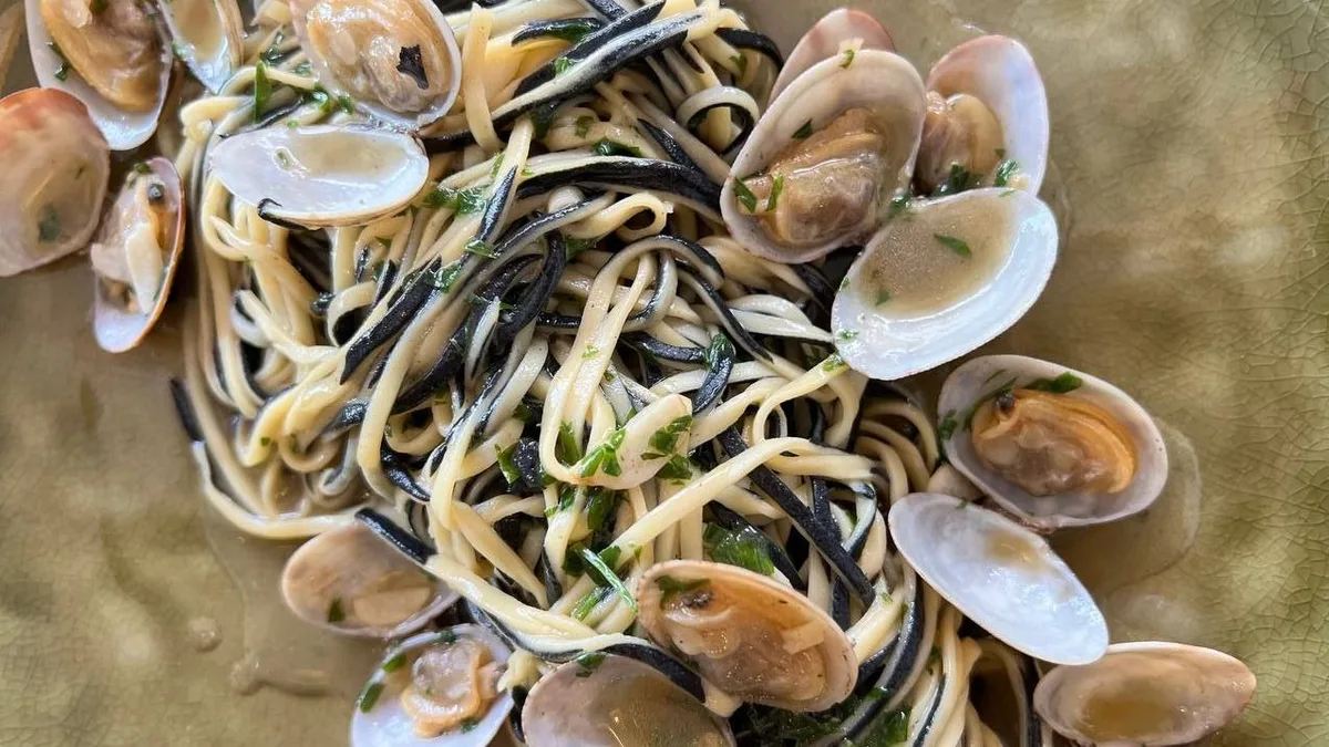 Домашние спагетти с вонголе/ Spaghetti with vongole