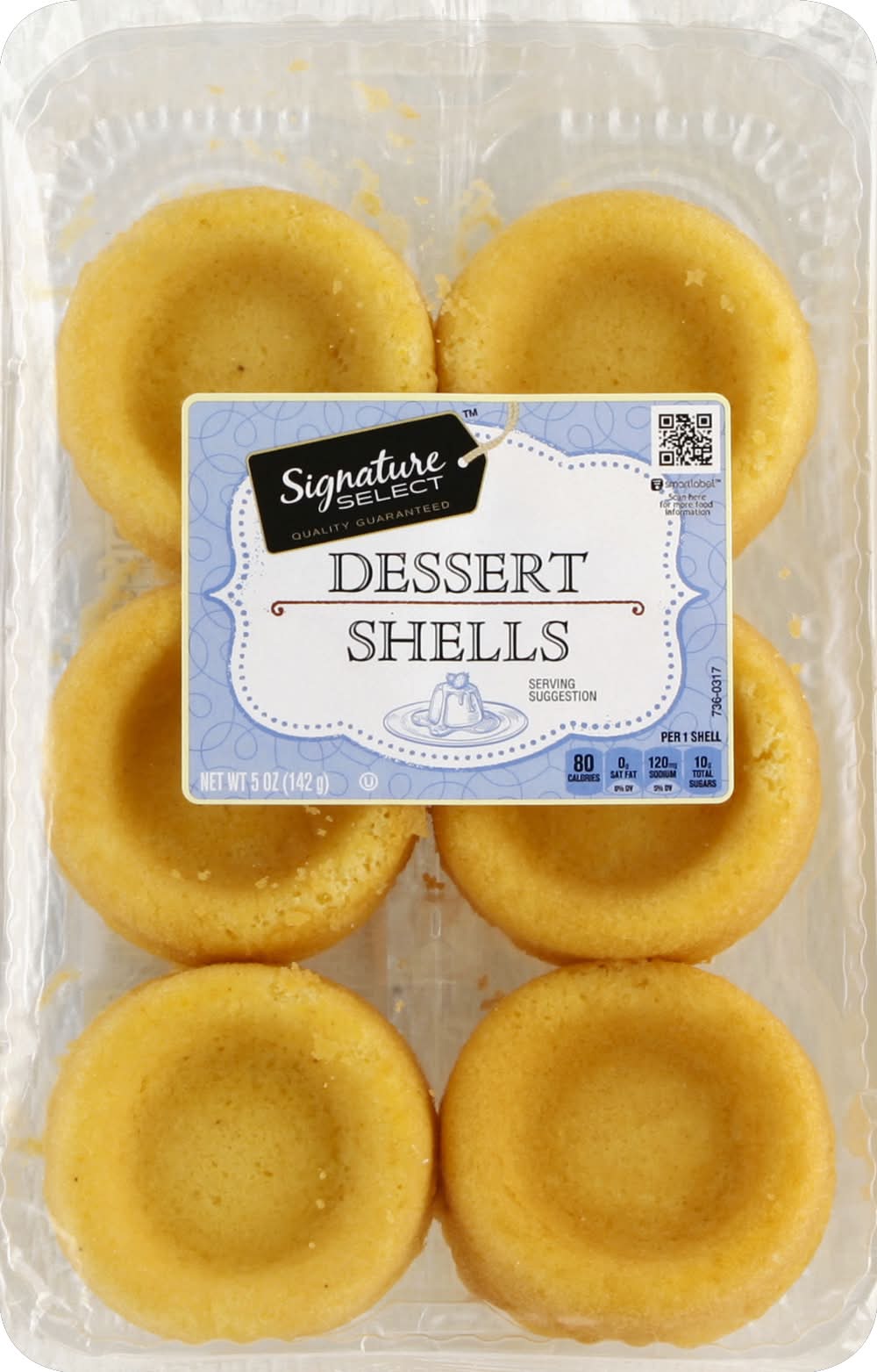 Signature Select Dessert Shells (5 oz)