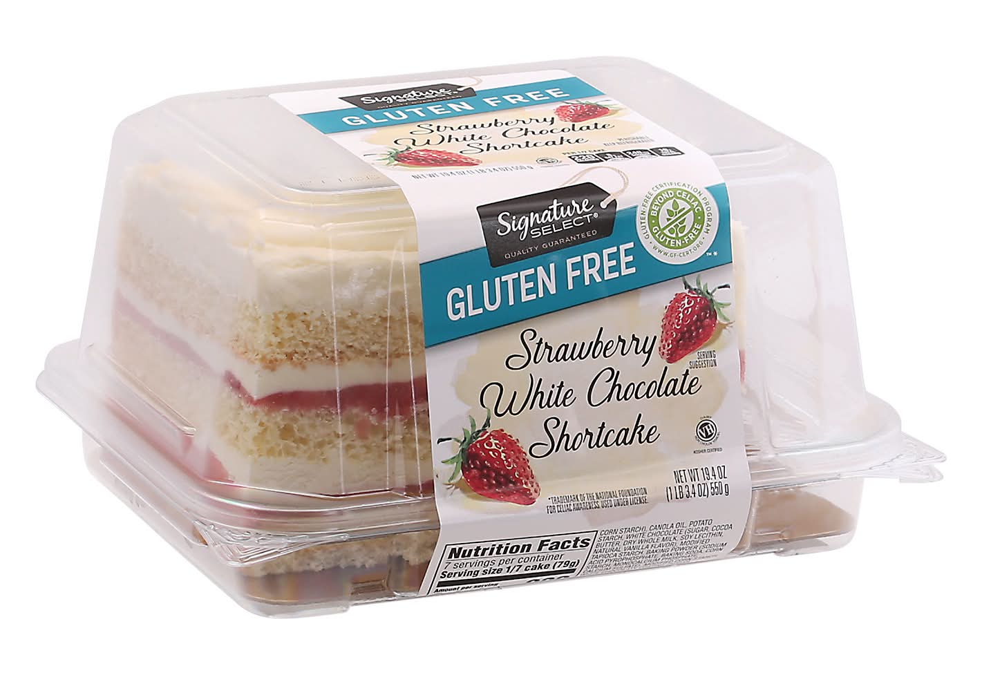 Signature Select Shortcake, Strawberry-White Chocolate (19.4 oz)