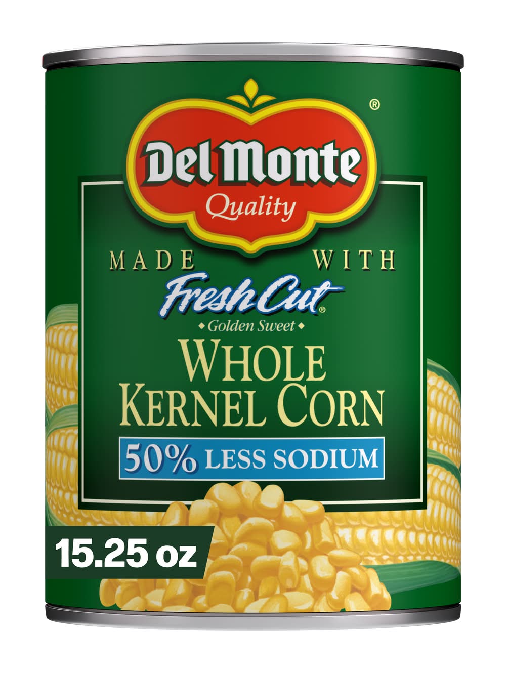 Del Monte Fresh Cut 50% Less Sodium Whole Kernel Corn (15.3 oz)