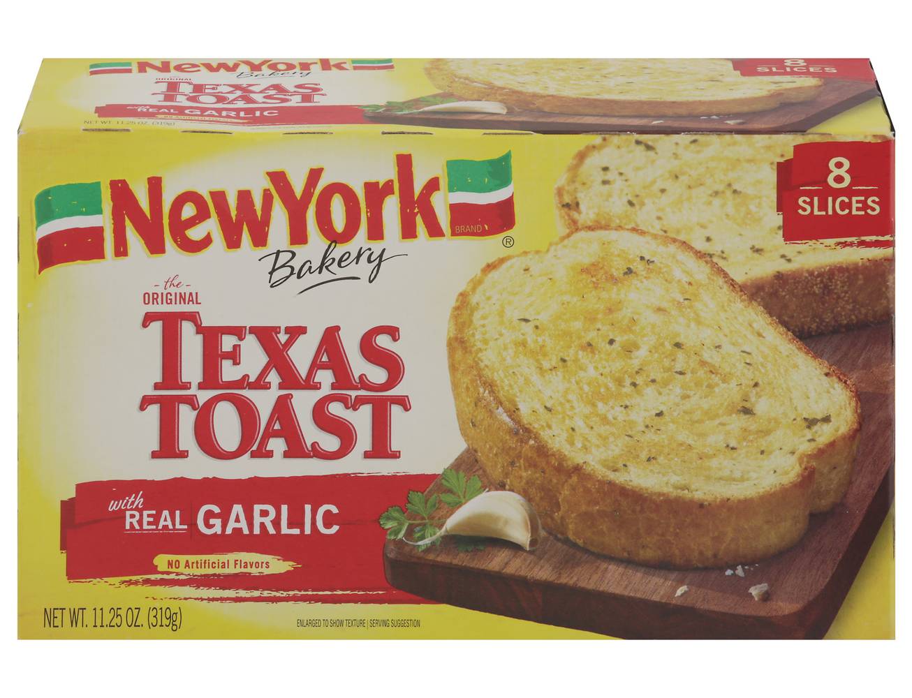 New York Bakery Texas Toast, Garlic (11.25 oz, 8 ct)