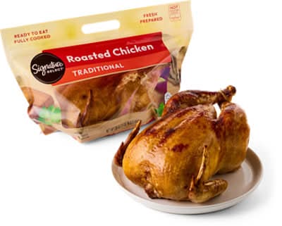 Signature Cafe Traditional Whole Roasted Chicken (30 oz)