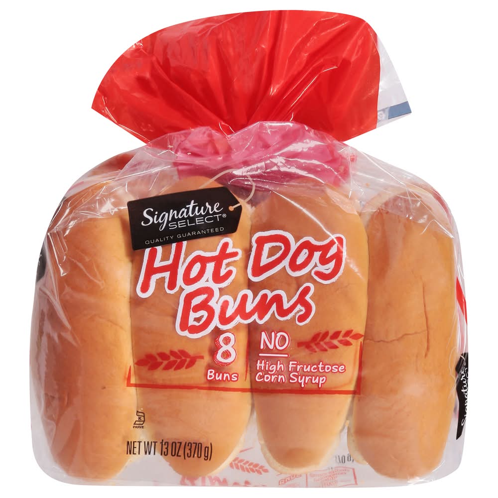 Signature Select Hot Dog Buns (13 oz, 8 ct)