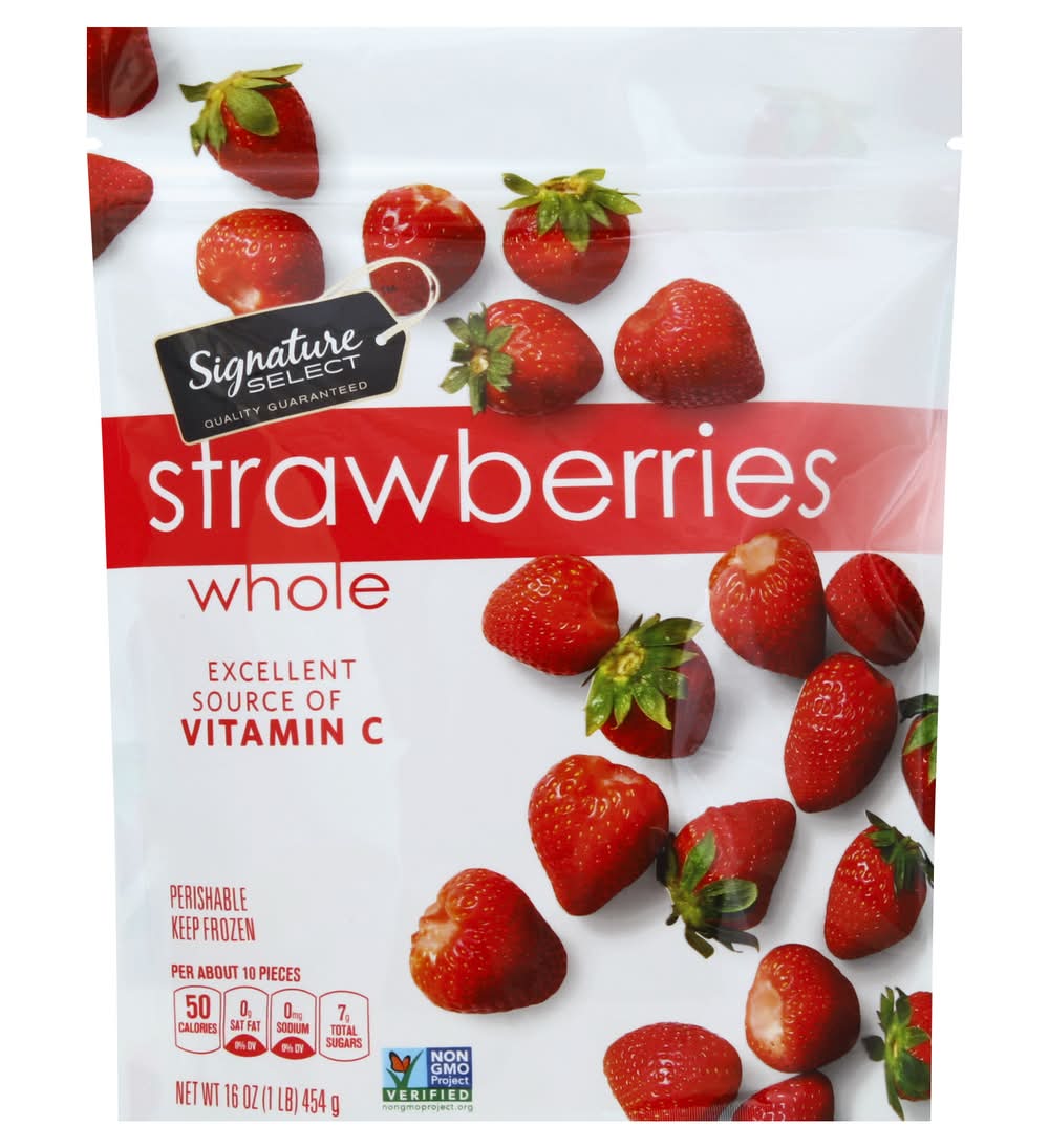 Signature Select Whole Strawberries (16 oz)