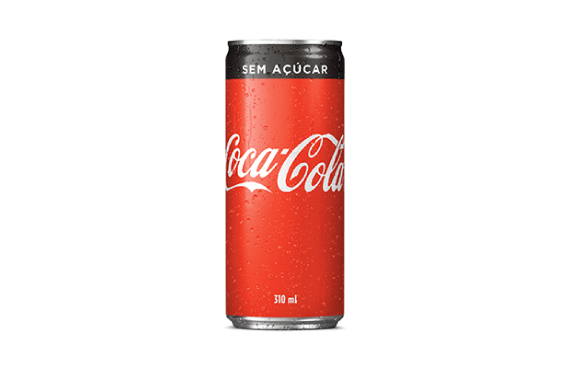 Coca Cola Sem Açúcar Lata 310 Ml