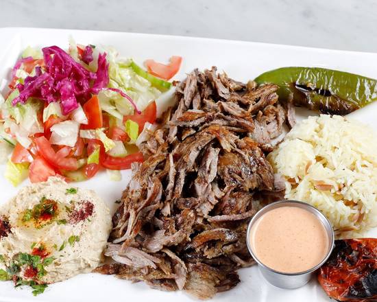 Lamb-Beef Gyro Plate