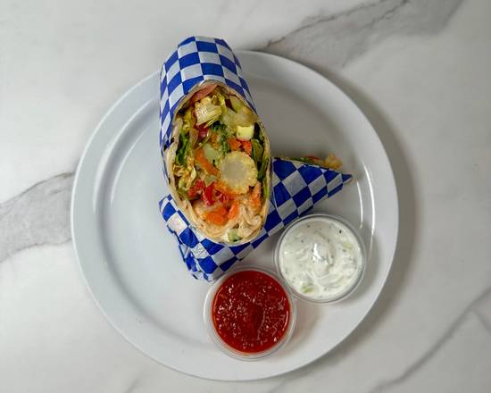 Roasted Veggies Wrap