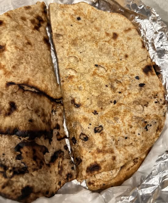 Roti tandoori whole wheat 🌾