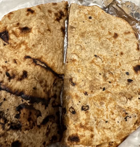Roti tandoori whole wheat.