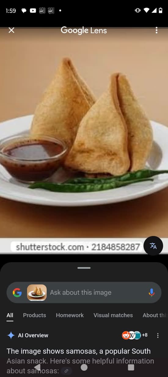 Vegetables samosa 2pcs