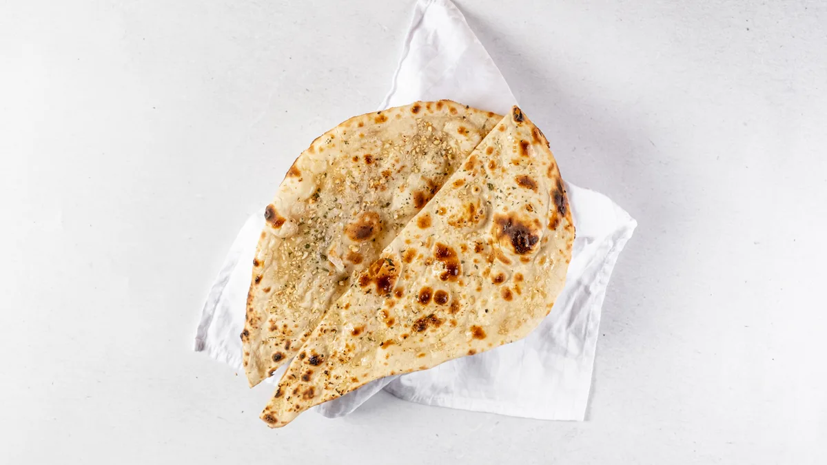 Garlic naan