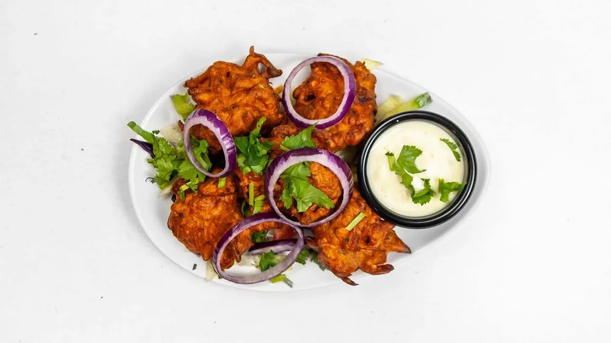 Onion bhajiya