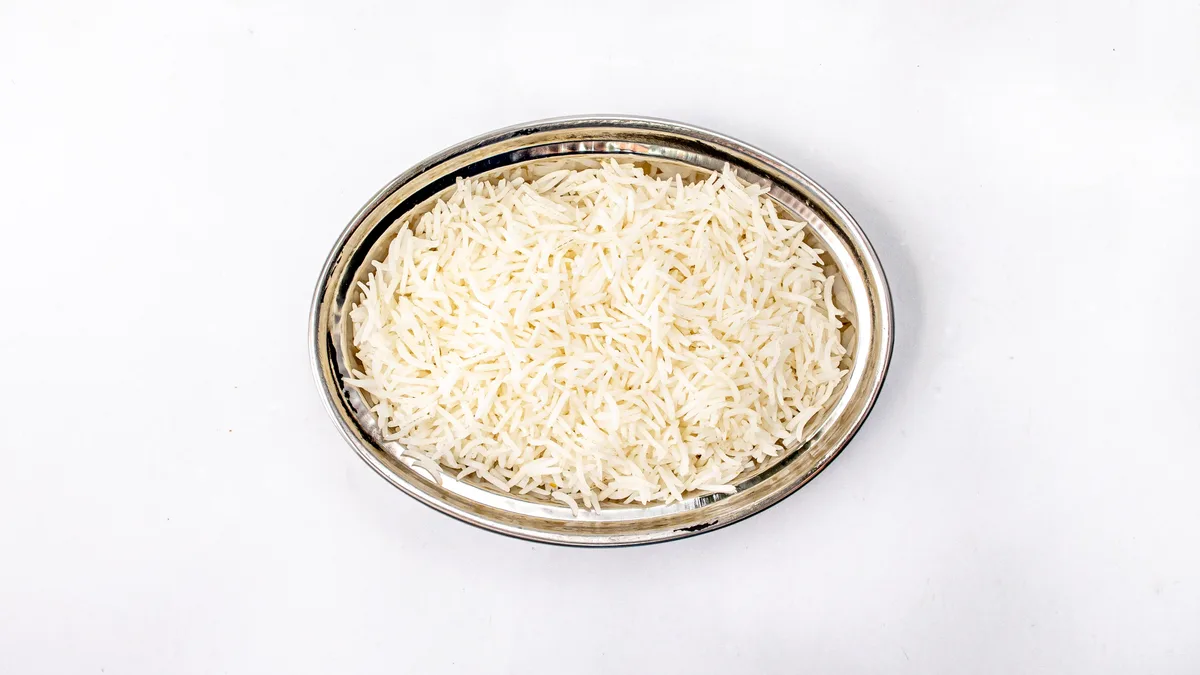 Plain biryani rice