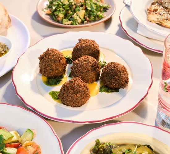 Bright Green Falafel