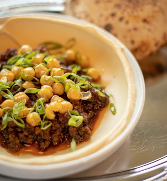 Lamb Ragu Hummus