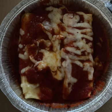 Lunch Manicotti
