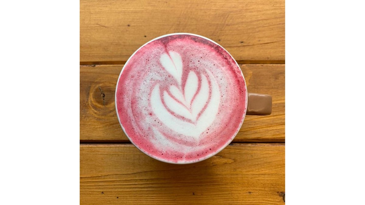 Beetroot latte