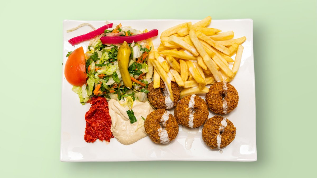 Falafel-Teller