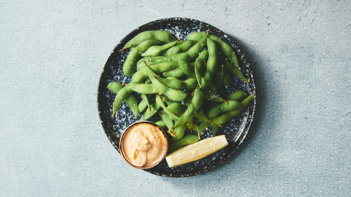 6. Edamame bønner