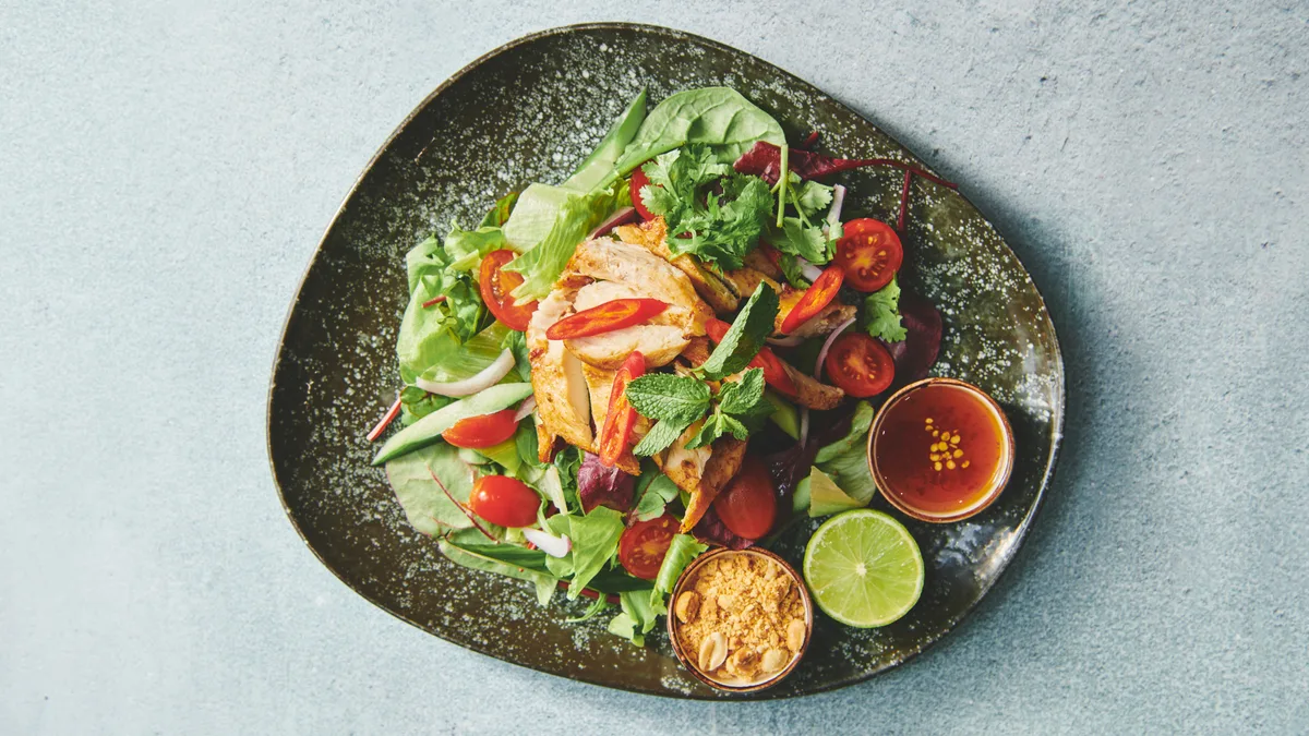8. Kylling salat