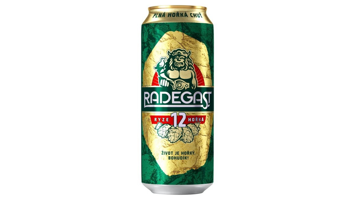 Radegast 12 - ležák světlý 0,5 l