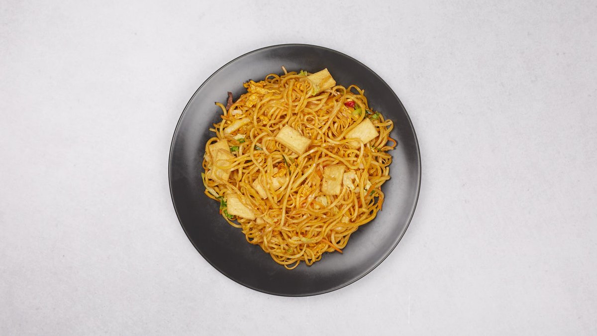 Opekané rezance s tofu