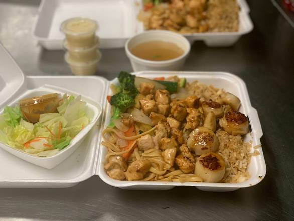 #24. Chicken and Scallop Dinner