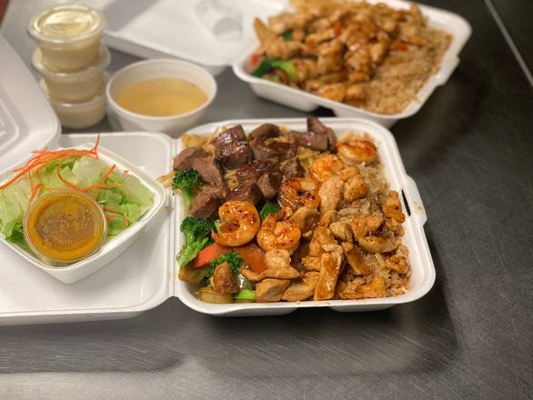 #30. Filet Mignon, Chicken and Shrimp
