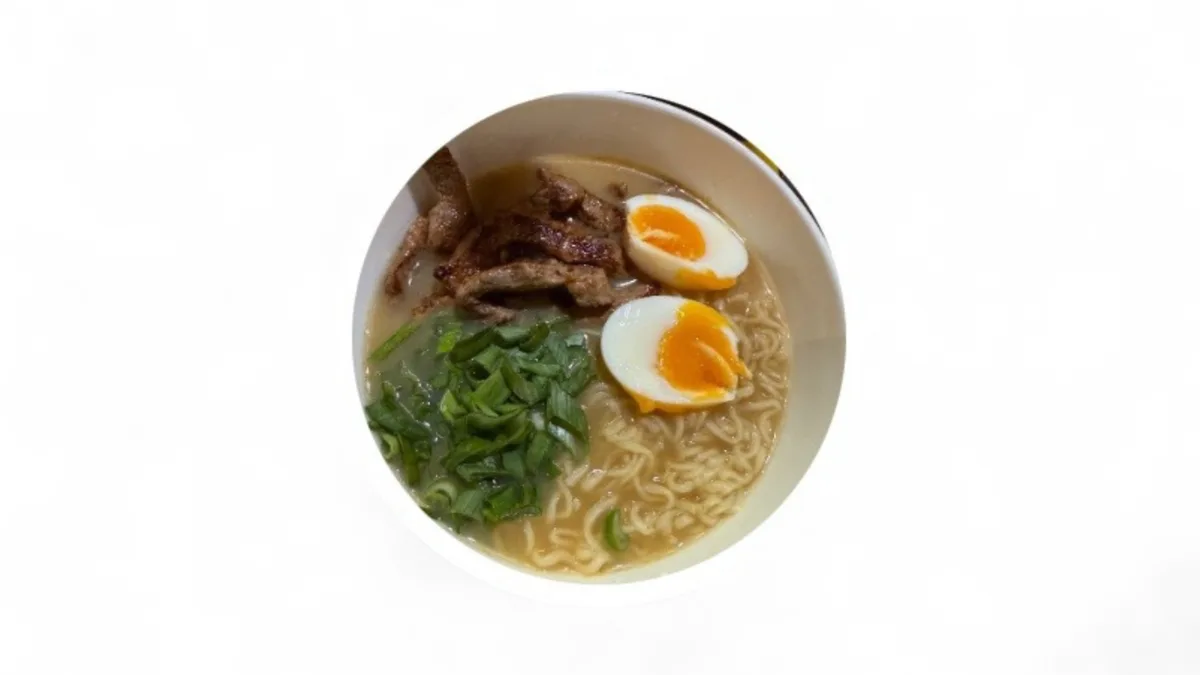 Spicy Beef Ramen Soup