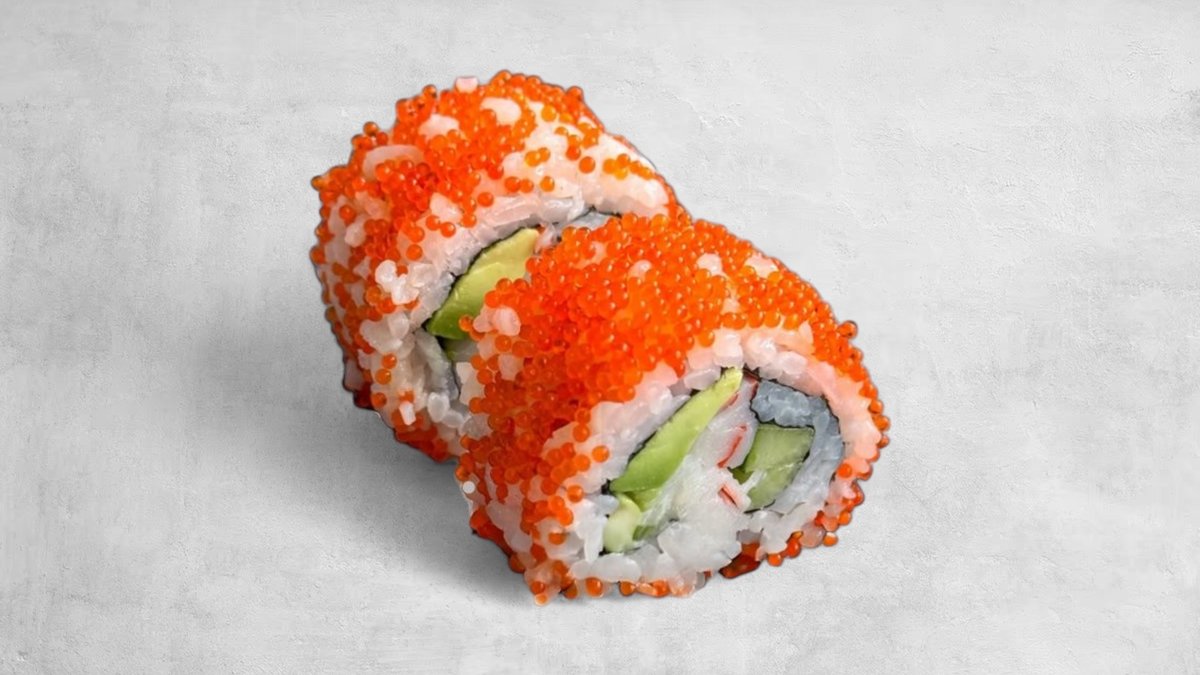 Tobiko California Roll (10)