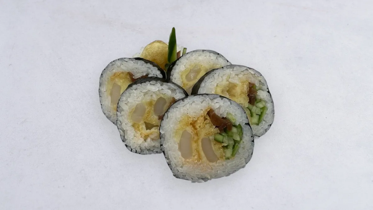 Futomaki kalmar tempura