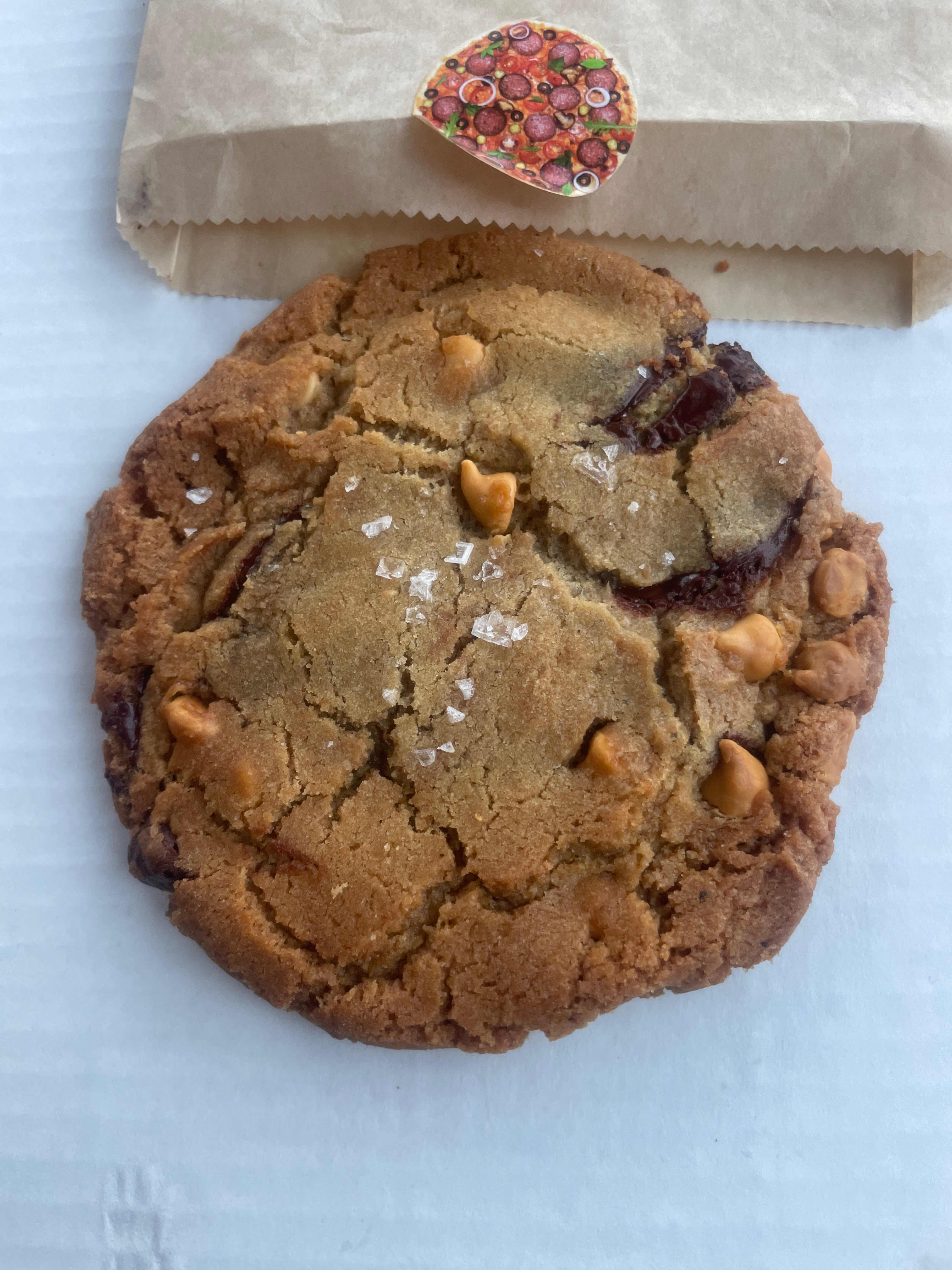 Brown butter chocolate chip cookie