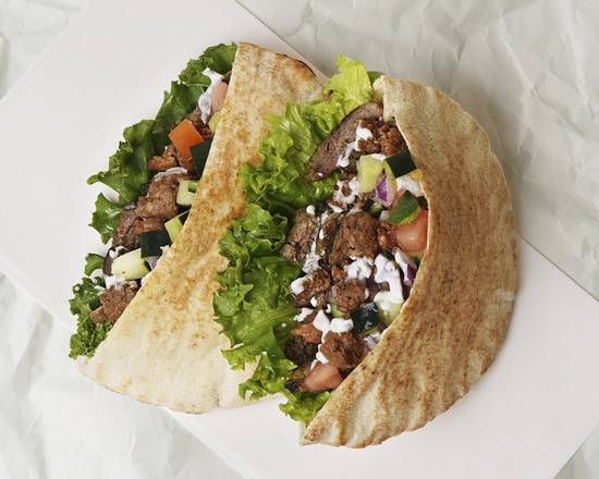Beef and Lamb Gyro Pita