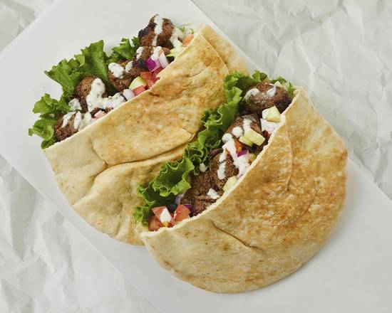Grilled Lamb Pita