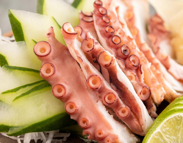 Sashimi de Polvo - 16 unidades